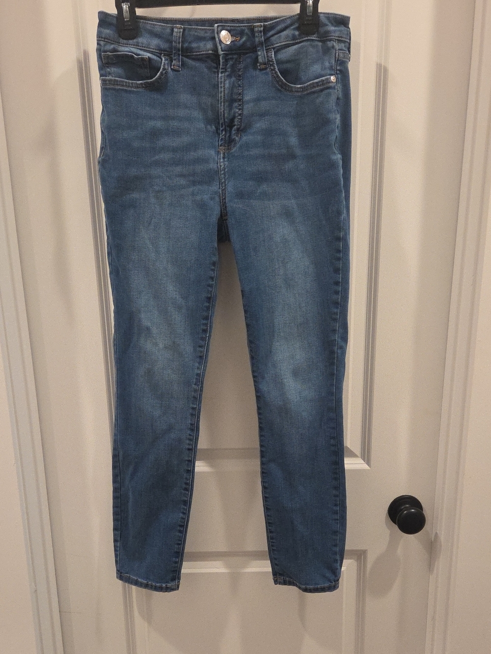 LC Lauren Conrad Medium Blue Skinny Jeans
